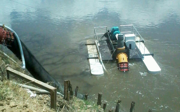 BOMBA MIXTA FLOTANTE DE 24" USO RIEGO DE CAÑA